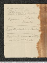 Nachlass Franz Steindachner, Brief von der Kais. Akademie der Wissenschaften, Sekretär der mathem.- naturwiss. Classe an Franz Steindachner (02.05.1891), Inv.Nr. 4.03, Seite 6